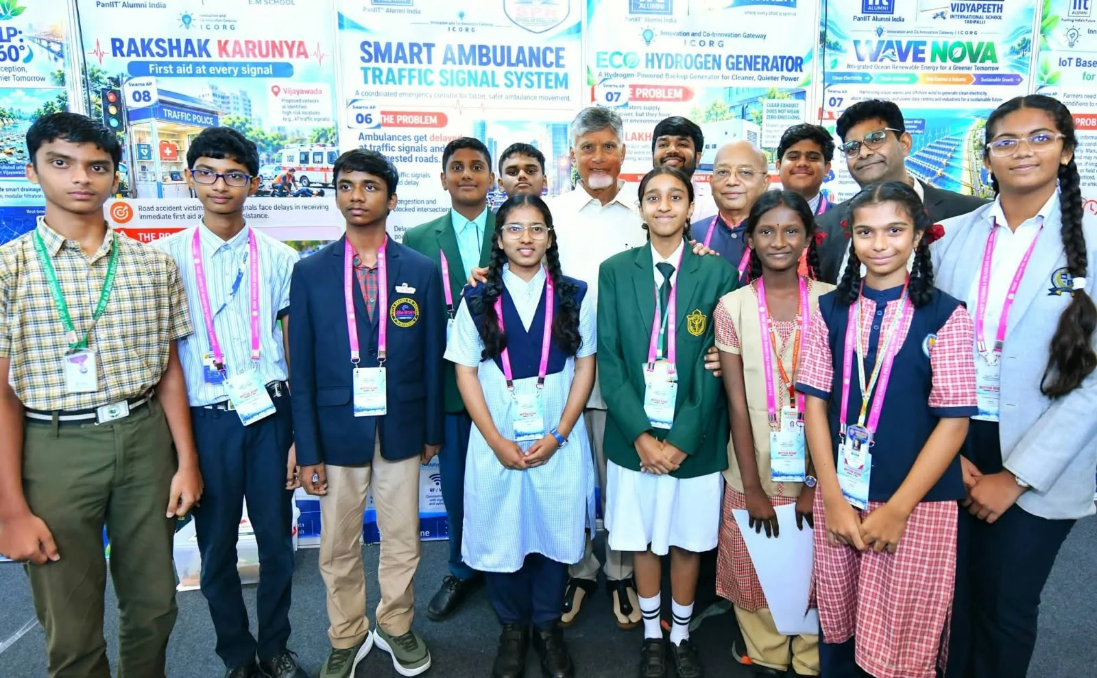 Young innovators at the ICORG Social Innovation Ideathon